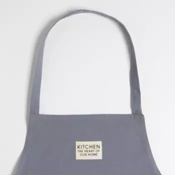 Фартук «Этель» Kitchen, 6070 см, синий, 100% хлопок, саржа 220 г/м