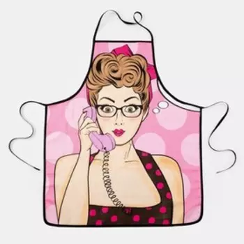 Фартук Этель Love Life "Горошек" 70х80см, 100%пэ