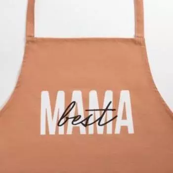 Фартук Этель «Мама» 60х70 см, 100% хлопок, репс 210 г/м2