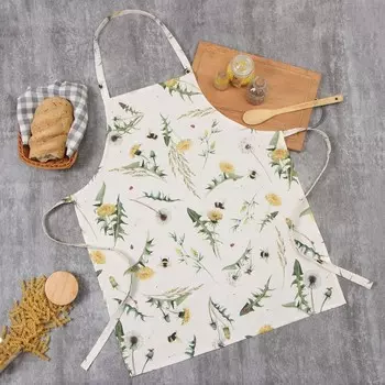 Фартук «Этель. Одуванчики», 6070 см, 100% хлопок, саржа 178 г/м