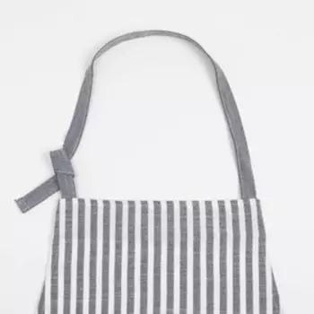 Фартук Этель «Полоса» цвет серый, 62 х 76см, 50% хлопок, 50% п/э