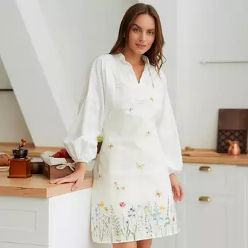 Фартук «Этель» Wild flowers, 6070 см, 100% хлопок, репс 220 г/м