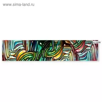 Фартук кухонный МДФ PANDA Витражное стекло, 0206