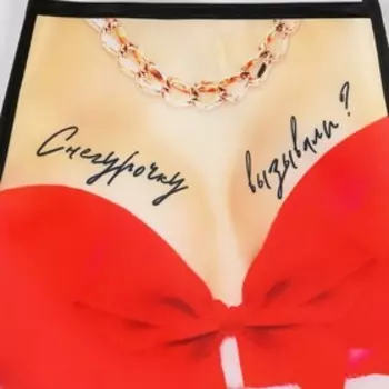 Фартук кухонный «Снегурочка», размер 50х70 см