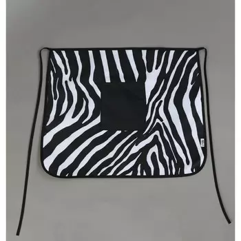 Фартук кухонный «Зебра», с карманом