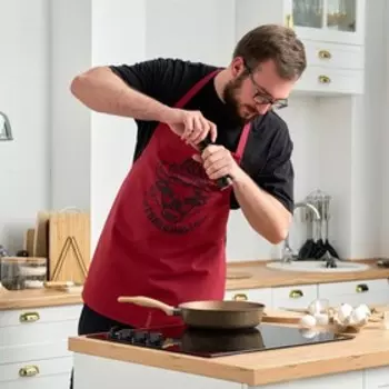 Фартук мужской Этель «Укротитель говядины», 7775см, 100 % хлопок