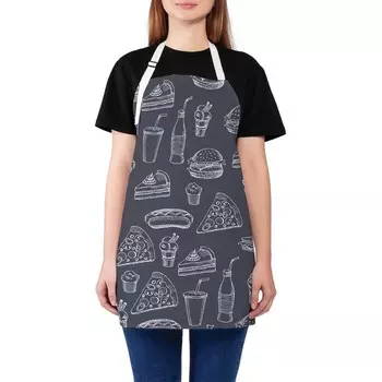 Фартук с фотопринтом, размер 65 х 65 см, оксфорд