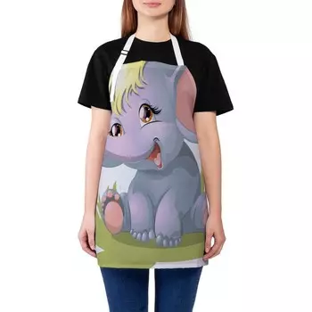 Фартук с фотопринтом, размер 65х65х28 см