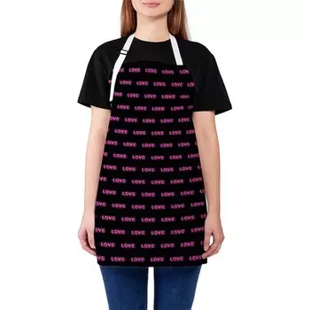 Фартук кухонный с фотопринтом «love», регулируемый, размер OS