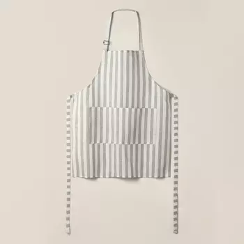 Фартук с карманами SL HOME Strict line, 6070 см, лён 100%, 180 г/м