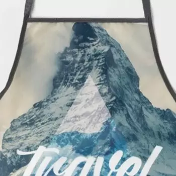 Фартук "Travel the taste" 65*80см,100% п/э,оксфорд 210г/м2