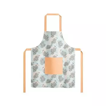 Фартук женский Marshmallow, размер 60х80 см, цвет голубой