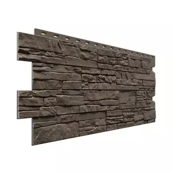 Панель фасадная DCKE STANDARD «АЛТАЙ», 1098400 мм, цвет шоколад