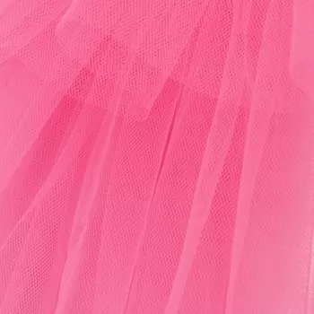 Фатин для рукоделия и шитья, 40 г/м, ширина 160 см, ярко-розовый