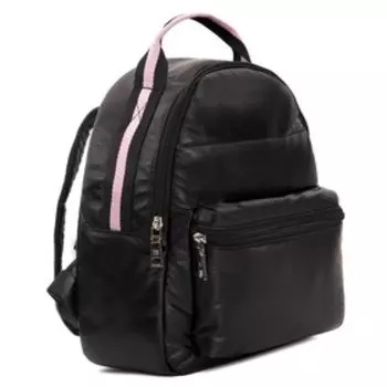 FB20P236 Рюкзак, отдел на молнии, цвет черный 13х24х28см