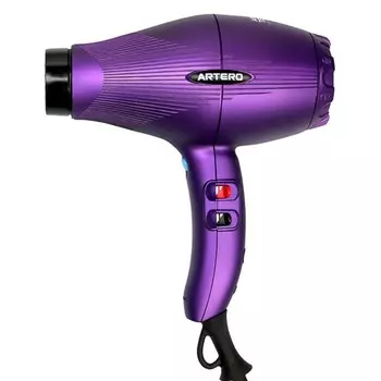 Фен парикмахерский Artero F4 Tekila Violet, 2300 Вт, 2 режима, 2 скорости, ионизация, фиол. 939937
