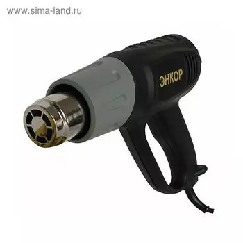 Фен строительный ЭНКОР ПТЭ-2000/ДП, кейс, 1/5