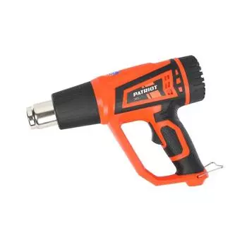 Фен технический PATRIOT HG210 TheOne, 2000 Вт, 300/500 л/мин, 300-500 C°, насадки 5 шт