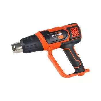 Фен технический PATRIOT HG215, 2000 Вт, 500/300/500 л/мин, 60/80-350/80-600 C°, 5 насадок