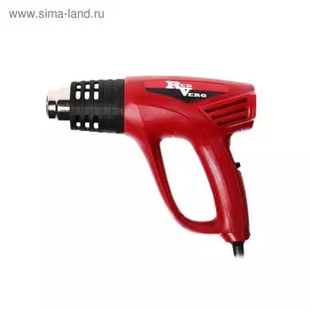 Фен технический RedVerg RD-HG200/4, 2000 Вт, 80-600°, 480 л/мин, 4 насадки, скребок