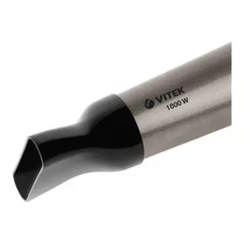 Фен Vitek VT-8230, 1800 Вт, 3 режима, 1 насадка, хол. воздух, ионизация, шнур 1.8м