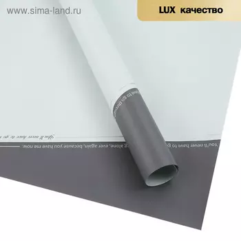 Фетр ламинированный "Надписи", цвет черно-белый, 57 х 57 см