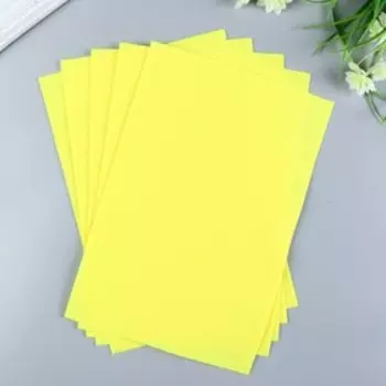 Фетр мягкий 1 мм 20х30 см лимон