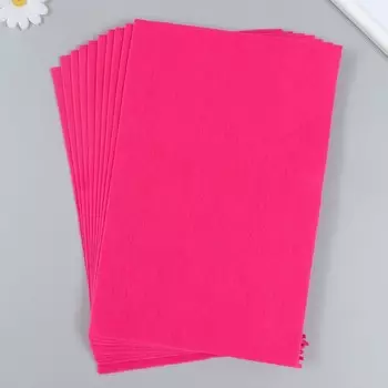 Фетр мягкий 1 мм 20х30 см, малиновый