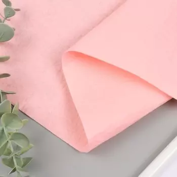 Фетр мягкий 1 мм в рулоне "Розовый щербет" 50х70 см