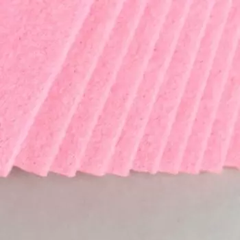 Фетр мягкий 2мм 20х30 см цв.613 св.розовый