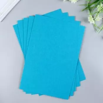 Фетр жесткий 1 мм 20х30 см бирюза