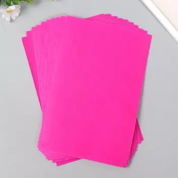 Фетр жесткий 1 мм 20х30 см, фуксия