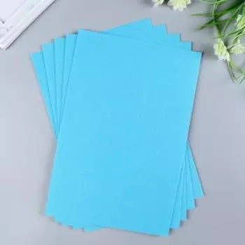 Фетр жесткий 1 мм 20х30 см голубой