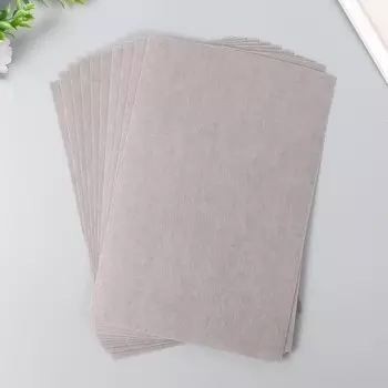 Фетр жесткий 1 мм 20х30 см, серый