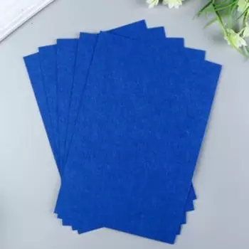 Фетр жесткий 1 мм 20х30 см синий