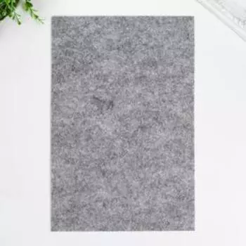 Фетр жесткий 1 мм "Мраморный" набор 10 листов формат А4