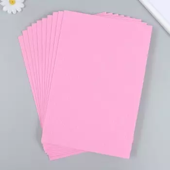 Фетр жесткий 2 мм 20х30 см, ярко-розовый