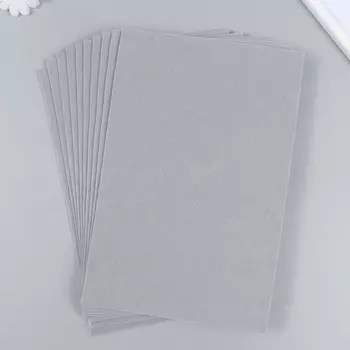 Фетр жесткий 2 мм 20х30 см, серый