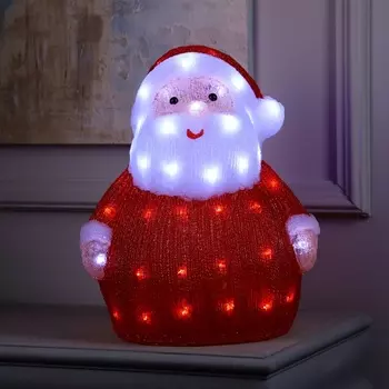 Фигура акрил. «Дед Мороз» 4060x47 см, 35 LED, 220V, свечение белое