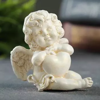 Фигурка гипс «Ангел держит сердце», 686 см