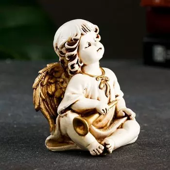 Фигура "Ангел с трубой" 8x8x11см