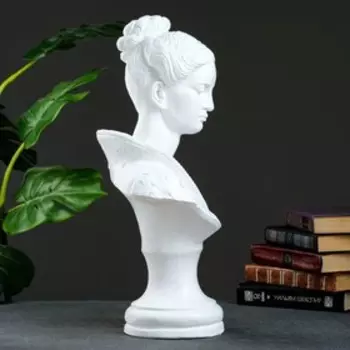 Фигура "Бюст Дианы" белый, 32х48см