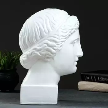 Фигура "Бюст Венеры" белый, 12х14х30см