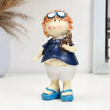 Фигурка TAKE IT EASY «Девочка с ракушкой», 8715 см