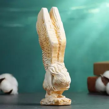 Фигура "Девушка Ангел" 15х8х6см, позолота