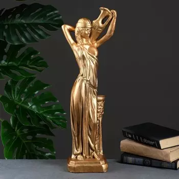 Фигура "Девушка с кувшином" бронза, 15х19х56см