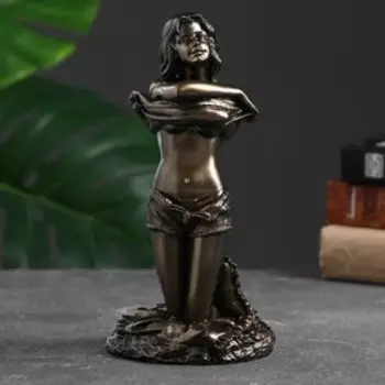 Фигура "Девушка с подушкой" 21см бронза