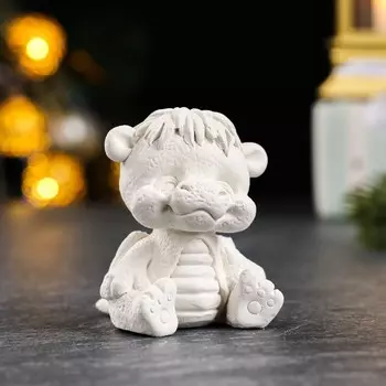 Фигура для раскраски "Дракон Балаур" 6х5,5х6,5см