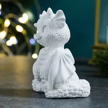 Фигура для раскраски "Дракон Василиск" 6х4х9см