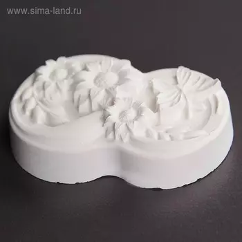 Фигура для раскраски "Панно с цветами" 8,5х6х2см